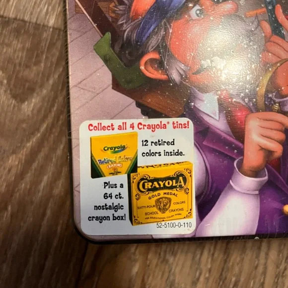 Crayola 100th Anniversary Collectible Tin - Picture 3 of 3